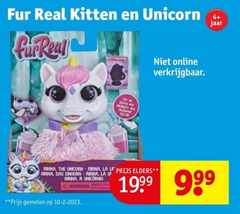 Fur real kitten en unicorn