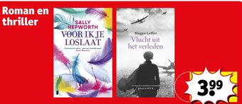 Kruidvat Roman en thriller aanbieding