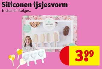 Kruidvat Siliconen ijsjesvorm aanbieding