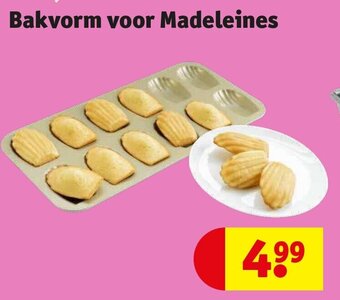 Bakvorm voor madeleines