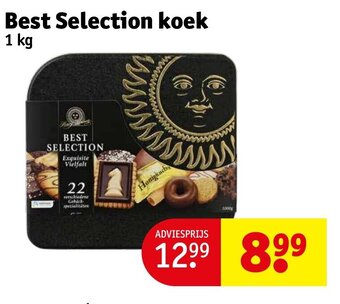 Kruidvat Best selection koek 1kg aanbieding