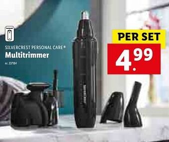 Lidl Silvercrest personal care multitrimmer aanbieding