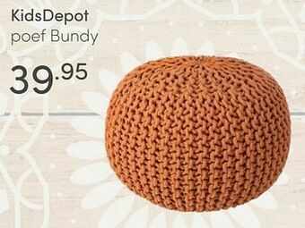 Baby & Tiener Kidsdepot poef bundy aanbieding