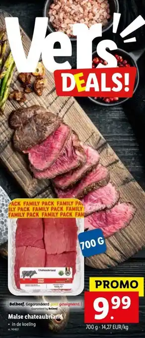 Lidl Malse Chateaubriand per kg aanbieding