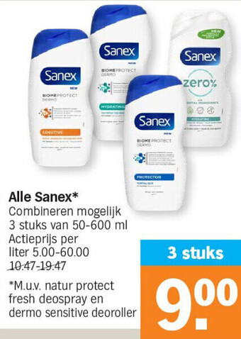 Albert Heijn Alle sanex aanbieding