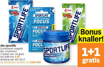Albert Heijn Alle sportlife aanbieding