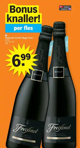 Albert Heijn Freixenet cordon negro brut aanbieding