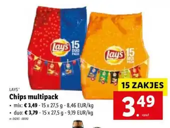 Chips Multipack Mix per kg