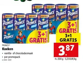 Lidl Koeken 4 x 300 g aanbieding