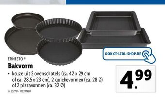 Lidl Bakvorm aanbieding