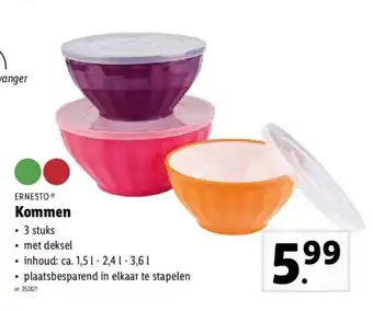 Kommen 3 stuks