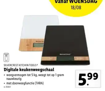 Lidl Digitale Kuekenweegschaal aanbieding