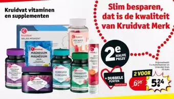 Kruidvat Kruidvat vitaminen en supplementen aanbieding