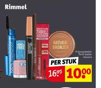 Kruidvat Rimmel aanbieding