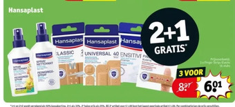 Kruidvat Hansaplast aanbieding