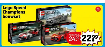 Kruidvat Lego speed champions bouwset aanbieding