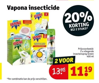 Kruidvat Vapona insecticide aanbieding