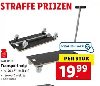 Lidl Transporthulp 70 x 37 cm aanbieding
