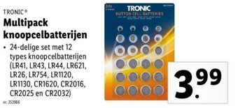 Multipack Knoopcelbatterijen