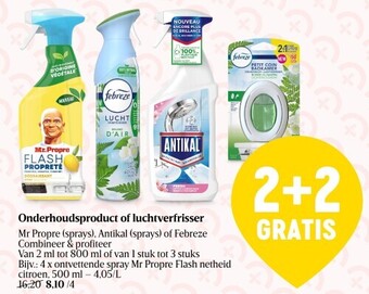 Delhaize Onderhoudsproduct of luchtverfrisser aanbieding