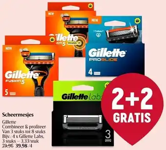 Delhaize Scheermesjes gillette aanbieding