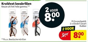 Kruidvat Kruidvat leesbrillen aanbieding
