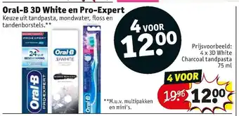 Kruidvat Oral-B 3D White en Pro-Expert aanbieding