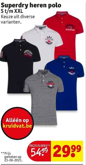 Superdry heren polo