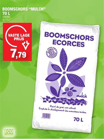 Hubo Boomschors "Mulch" 70 L aanbieding