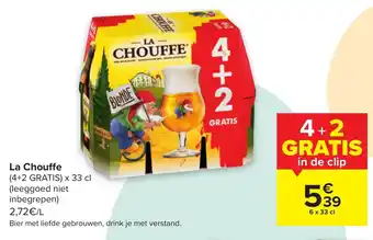 Carrefour Market La chouffe 33cl aanbieding