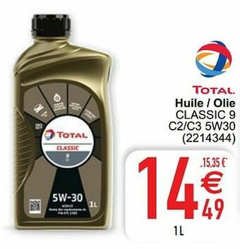 Cora Huile - olie classic 9 c2-c3 5w30 aanbieding
