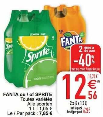 Cora Fanta ou - of sprite aanbieding