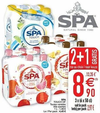 Cora Spa touch of aanbieding