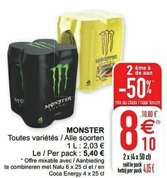 Cora Monster aanbieding