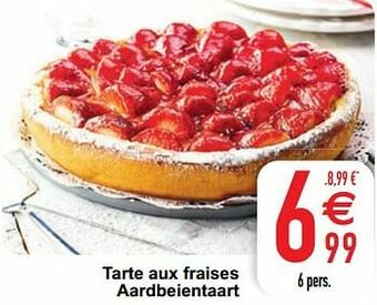 Cora Tarte aux fraises aardbeientaart aanbieding