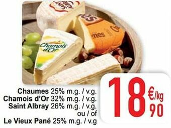 Cora Chaumes chamois d’or saint albray ou - of le vieux pané aanbieding