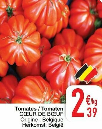 Cora Tomates - tomaten coeur de boeuf aanbieding