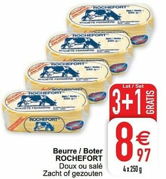 Cora Beurre - boter rochefort aanbieding