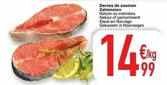 Cora Darnes de saumon zalmmoten aanbieding