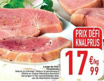 Cora Longe de thon tonijnlende aanbieding
