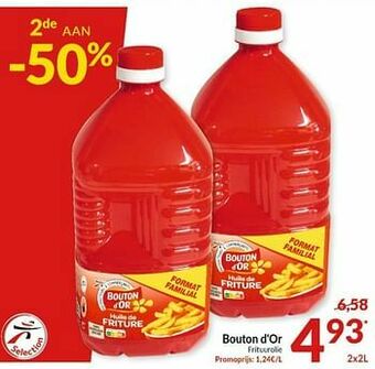 Intermarché Bouton d`or frituurolie aanbieding