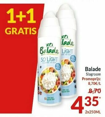 Intermarché Balade slagroom aanbieding