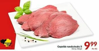 Intermarché Gepelde rundssteaks il aanbieding