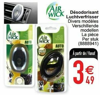 Cora Désodorisant luchtverfrisser aanbieding