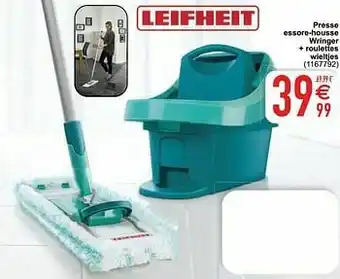 Presse essore-housse wringer + roulettes wieltjes