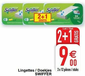 Cora Lingettes - doekjes swiffer aanbieding