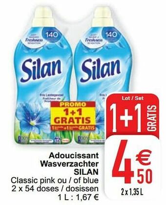 Cora Adoucissant wasverzachter silan aanbieding