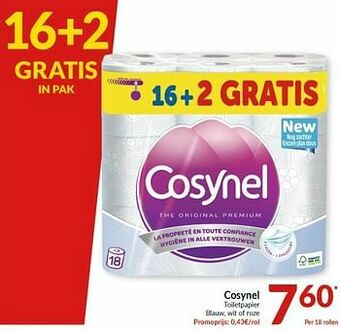 Intermarché Cosynel toiletpapier aanbieding