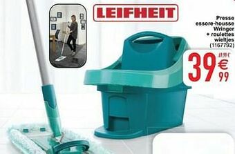 Cora Presse essore-housse wringer + roulettes wieltjes aanbieding