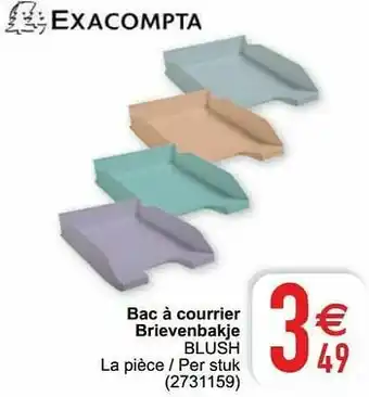 Cora Bac à courrier brievenbakje blush aanbieding